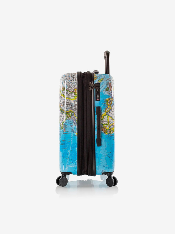 Heys Син шарен пътнически куфар Heys Journey 3G M