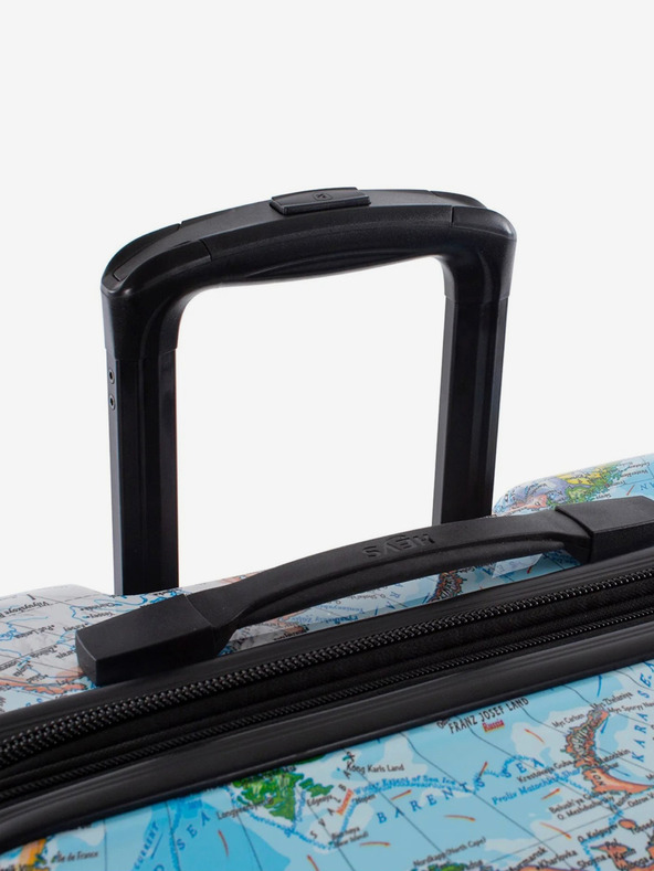 Heys Син шарен пътнически куфар Heys Journey 3G M