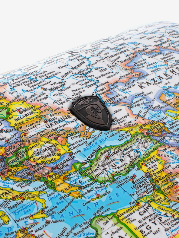 Heys Син шарен пътнически куфар Heys Journey 3G M