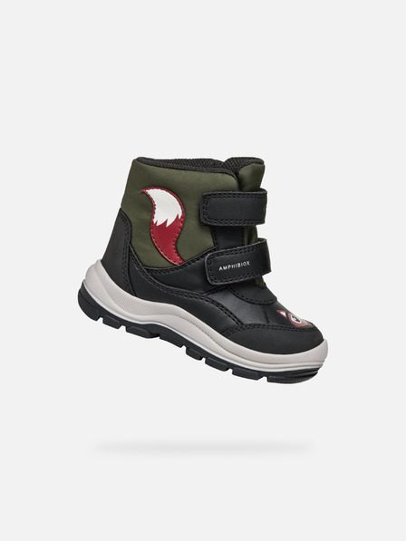 Geox Черни момчешки зимни обувки Geox Flanfil B Abx