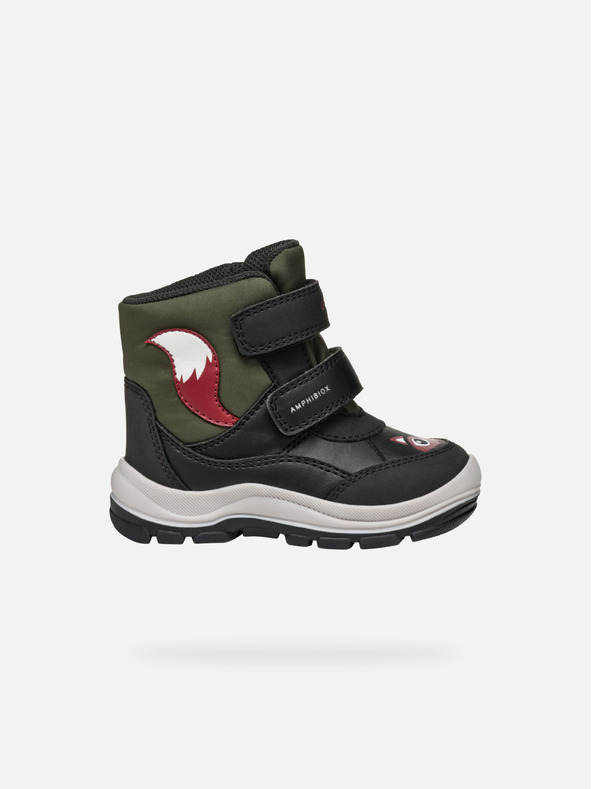 Geox Черни момчешки зимни обувки Geox Flanfil B Abx