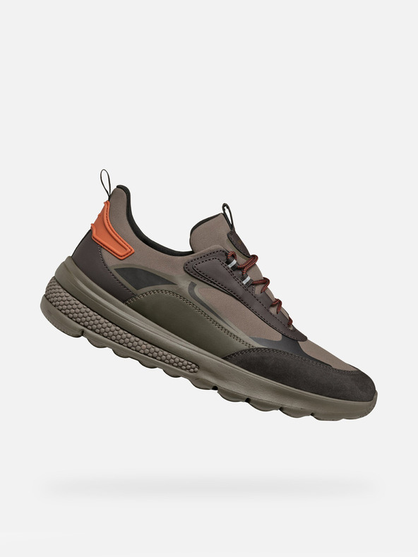 Geox Сиви мъжки маратонки Geox Spherica Actif