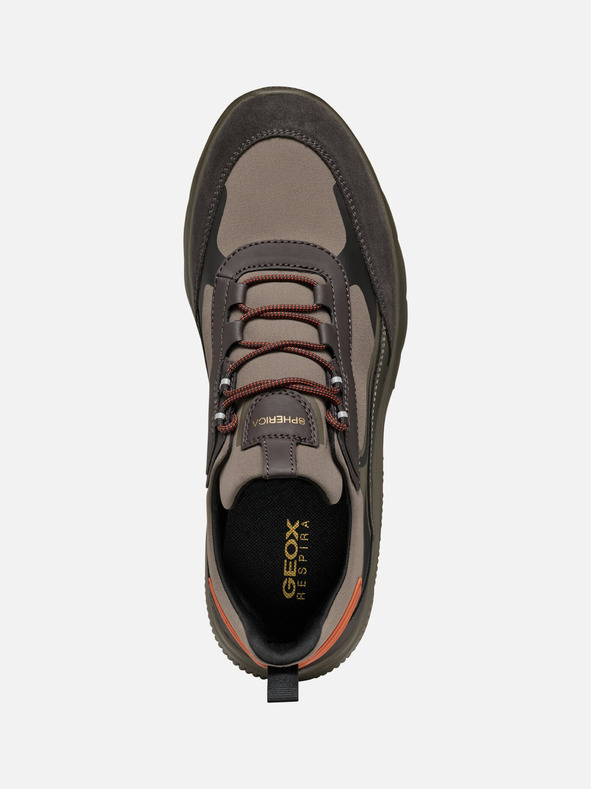 Geox Сиви мъжки маратонки Geox Spherica Actif