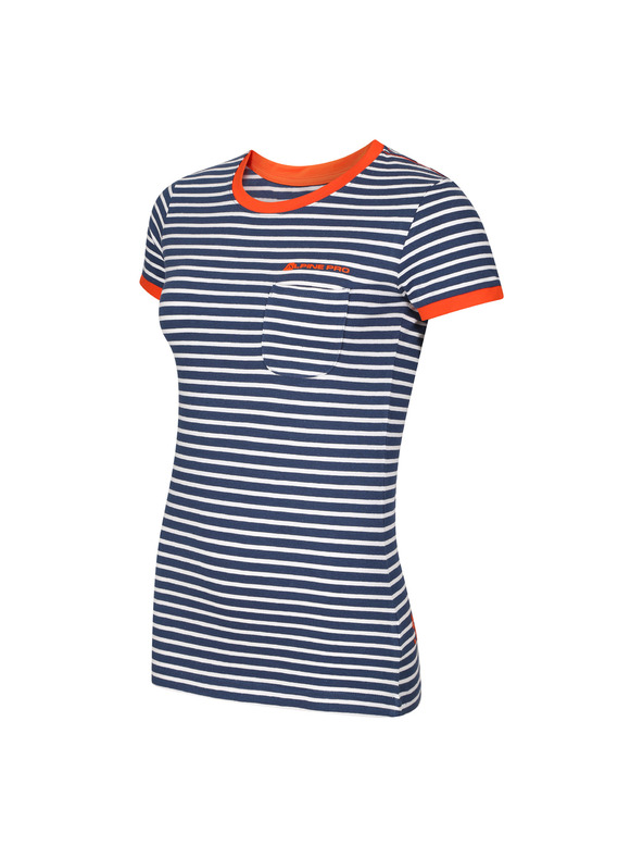 ALPINE PRO Дамска памучна тениска ALPINE PRO BOATERA 2 синя