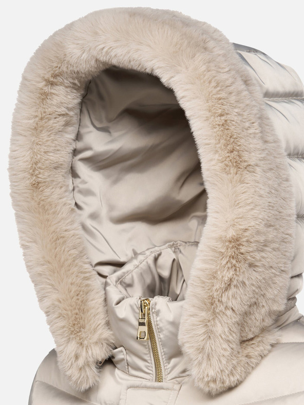 Geox Бежова дамска пухена яке Geox Bettanie