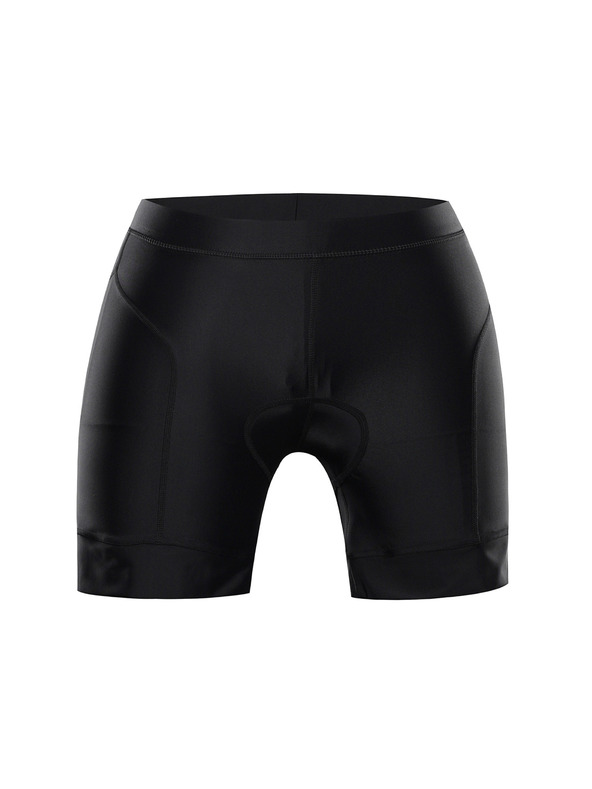 ALPINE PRO Дамски къси панталони за колоездене ALPINE PRO ARSA, черни