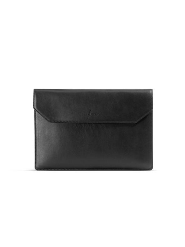 Vasky Кожен калъф за MacBook, черен VASKY