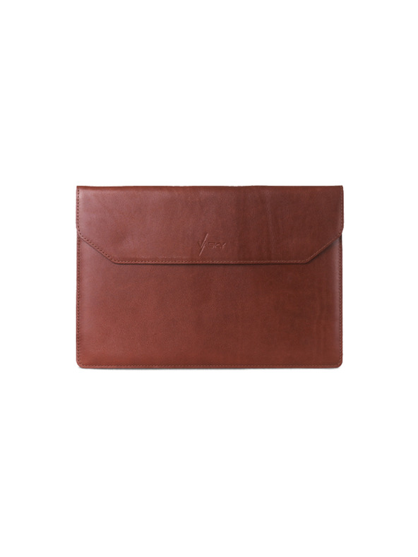 Vasky Кожен калъф за MacBook, кафяв VASKY