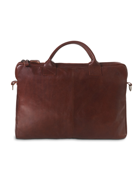 Vasky Harvey Brown - kožená taška hnědá - i ženu česká výroba ze Zlína One size EU Калъф за телефон