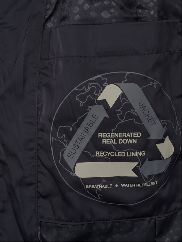 Geox Тъмно синьо дамско пухено яке Geox Bettanie