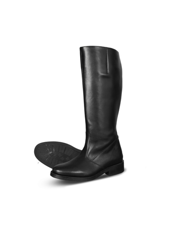 Vasky Дамски кожени ботуши Vasky Lady черни