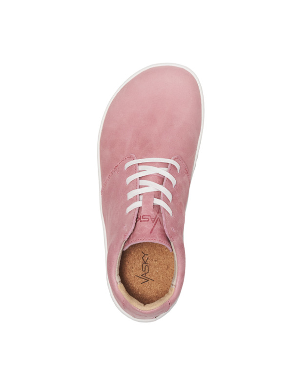 Vasky Дамски кожени боси обувки розови Vasky Terry Pink