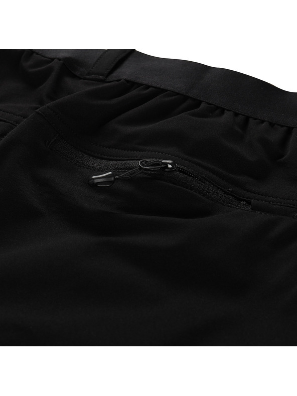 ALPINE PRO Мъжки бързосъхнещи къси панталони ALPINE PRO ZAMB 3 черни