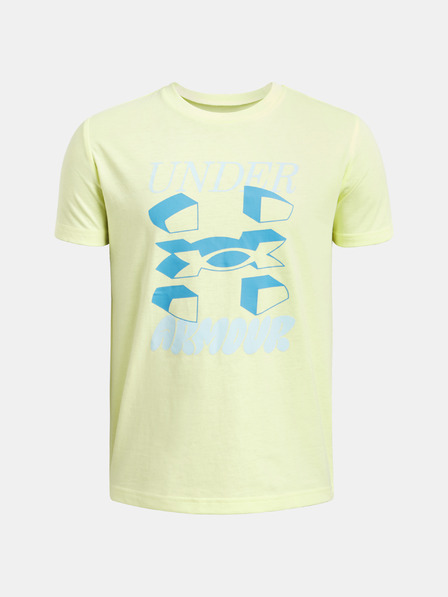 Under Armour Under Armour UA B SPLIT BIG LOGO SS Тениска за момчета