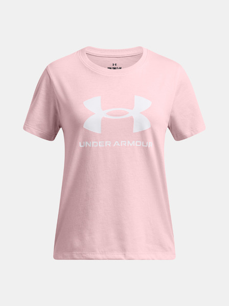 Under Armour Under Armour UA BIG LOGO SS Тениска за момичета