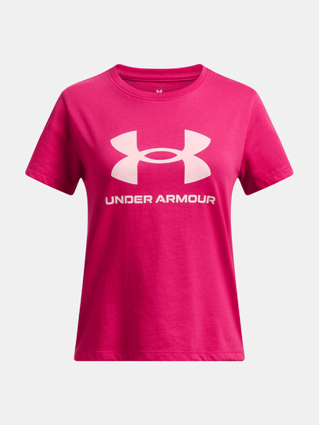 Under Armour Under Armour UA BIG LOGO SS Тениска за момичета