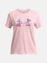 Under Armour Under Armour UA Big Logo UA Fill SS Тениска за момичета