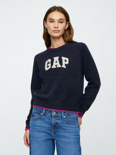 GAP Пуловер с логото на GAP