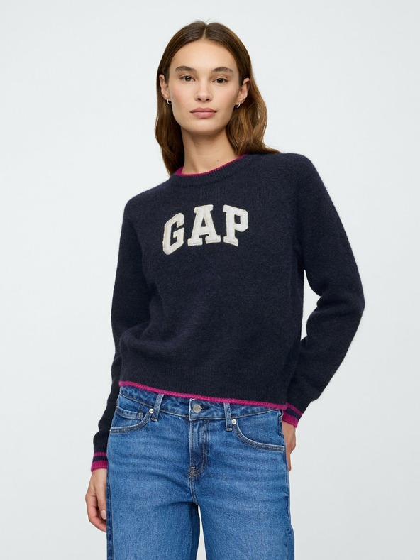 GAP Пуловер с логото на GAP