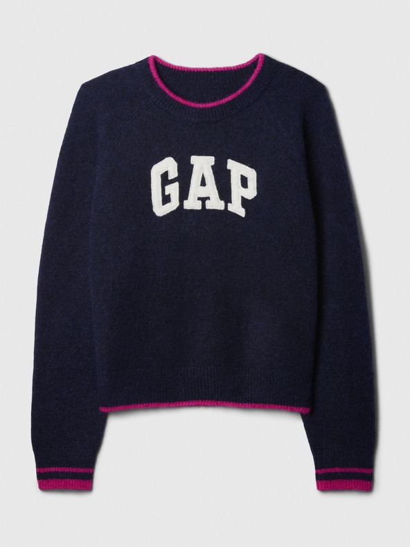 GAP Пуловер с логото на GAP