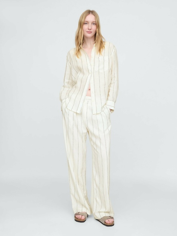 GAP Ленена риза с голям размер Голяма риза GAP