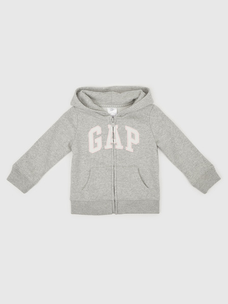 GAP Бебешки суитшърт с логото на GAP