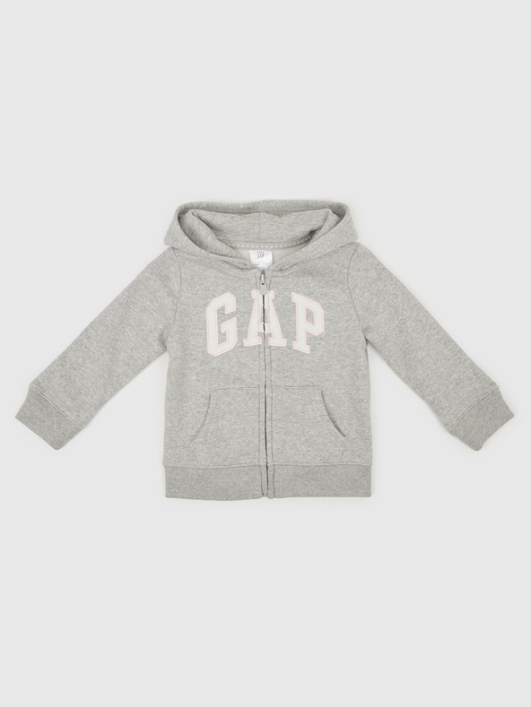 GAP Бебешки суитшърт с логото на GAP