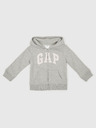 GAP Бебешки суитшърт с логото на GAP