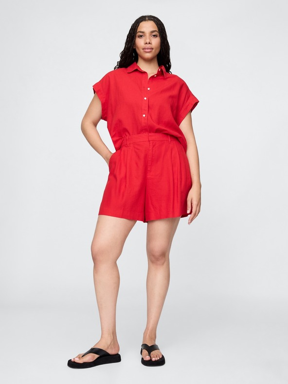 GAP Ленени къси панталони GAP