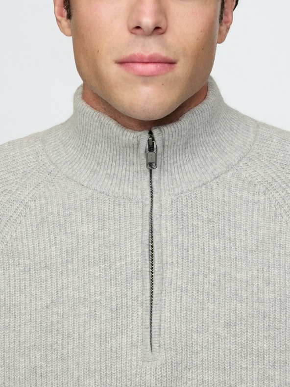 GAP Пуловер GAP с ребра CashSoft