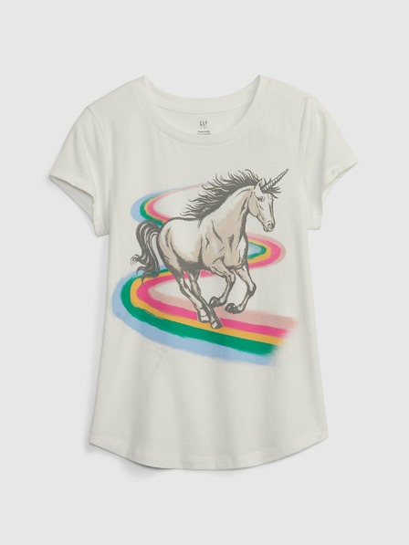 GAP Детска тениска organic еденорог GAP
