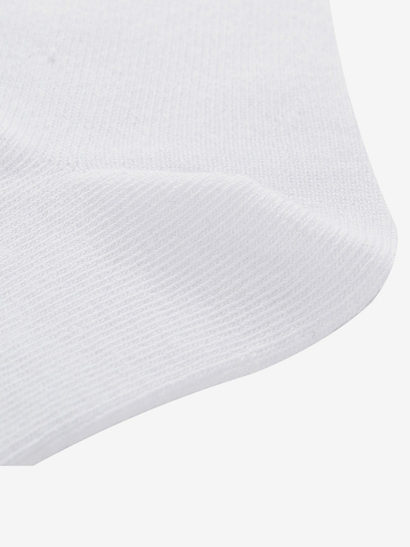 ALPINE PRO Бели унисекс чорапи - 2 чифта ALPINE PRO 2ULIANO