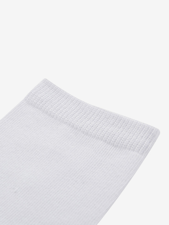 ALPINE PRO Бели унисекс чорапи - 2 чифта ALPINE PRO 2ULIANO
