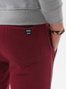 Ombre Clothing Мъжки основен спортен панталон в цвят бордо Ombre Clothing