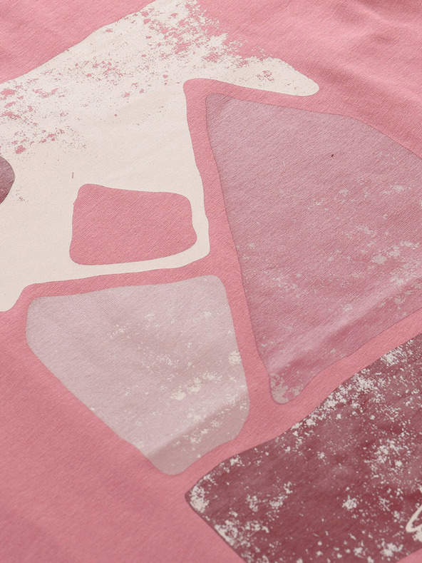 ALPINE PRO Розова дамска тениска ALPINE PRO Garima