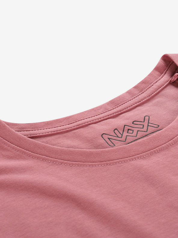 NAX Староророзова мъжка основна тениска NAX GARAF