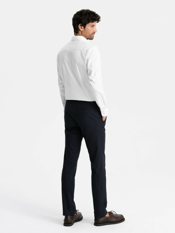 Ombre Clothing Мъжка сатенена риза Ombre Clothing SLIM FIT V1 OM-SHOS-0176