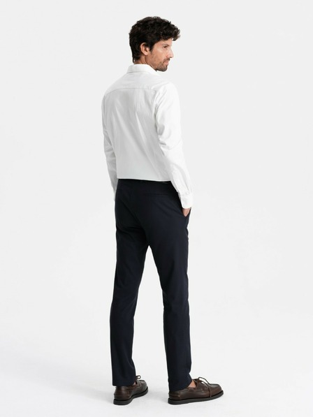 Ombre Clothing Мъжка сатенена риза Ombre Clothing SLIM FIT V1 OM-SHOS-0176