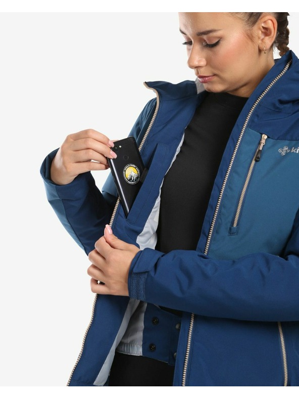 Kilpi Дамско ски яке Kilpi FLIP-W Dark Blue
