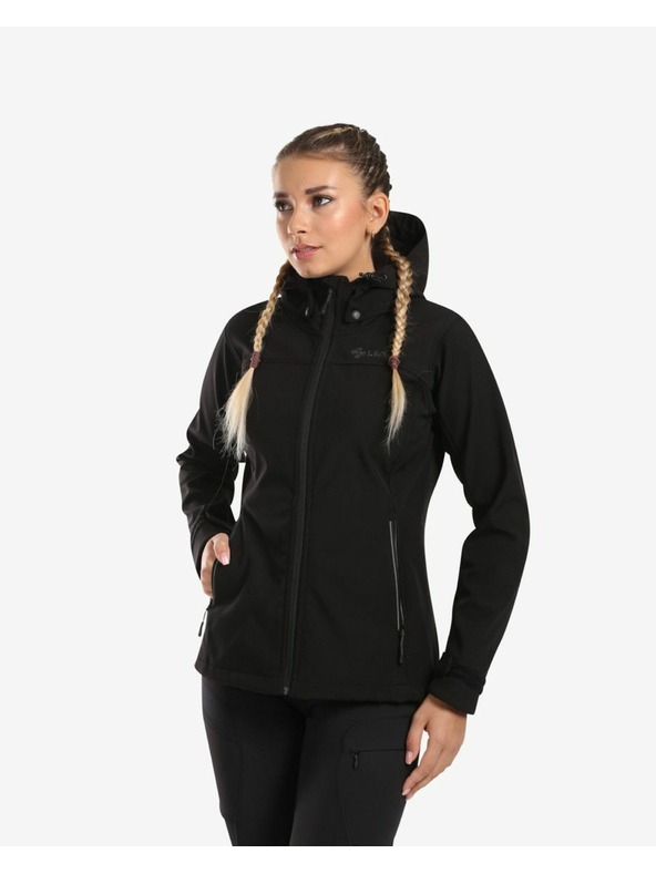 Kilpi Дамско яке Kilpi RAVIA-W Softshell Black