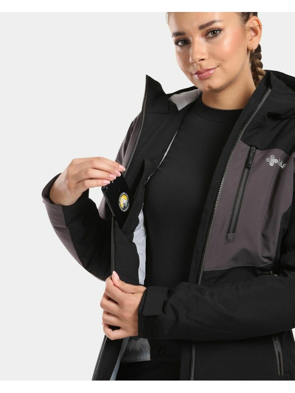 Kilpi Дамско ски яке Kilpi FLIP-W Черно
