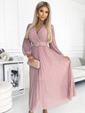 numoco Рокля с презрамки и сладко деколте - пудрено розово Numoco KLARA