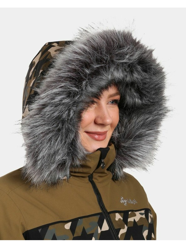 Kilpi Дамско ски яке Kilpi CLAIR-W Khaki