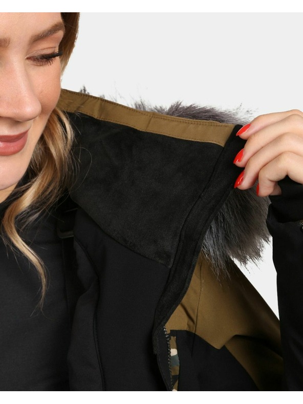 Kilpi Дамско ски яке Kilpi CLAIR-W Khaki