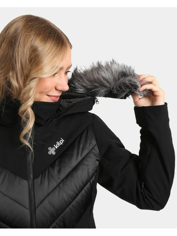 Kilpi Дамско ски яке Kilpi LIN-W черно