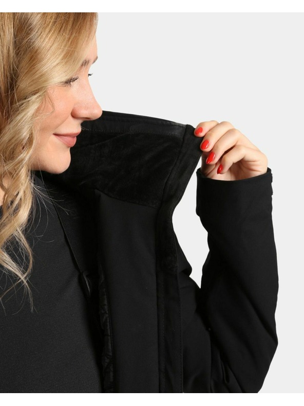 Kilpi Дамско ски яке Kilpi LIN-W черно