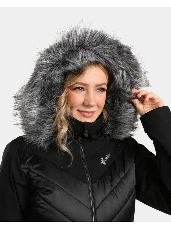 Kilpi Дамско ски яке Kilpi LIN-W черно