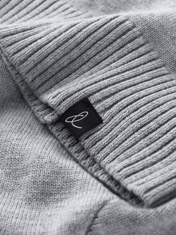 Ombre Clothing Мъжка памучна плетена зимна шапка Омбре облекло