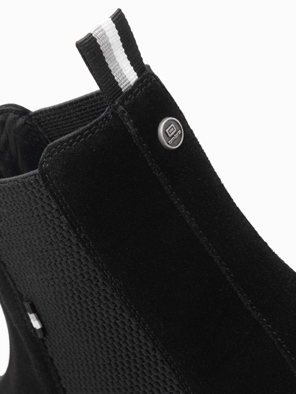 Ombre Clothing Мъжки велурени обувки с висок ток Омбре облекло