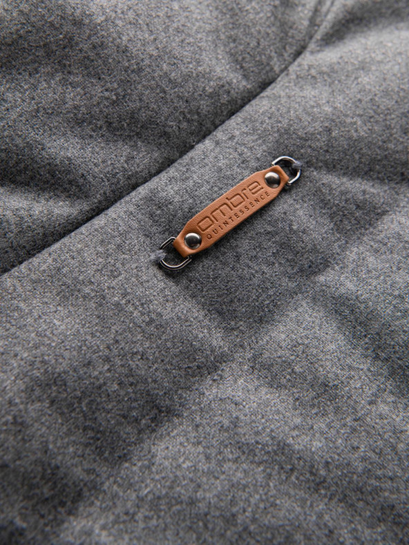 Ombre Clothing Мъжка ватирана жилетка Ombre Clothing